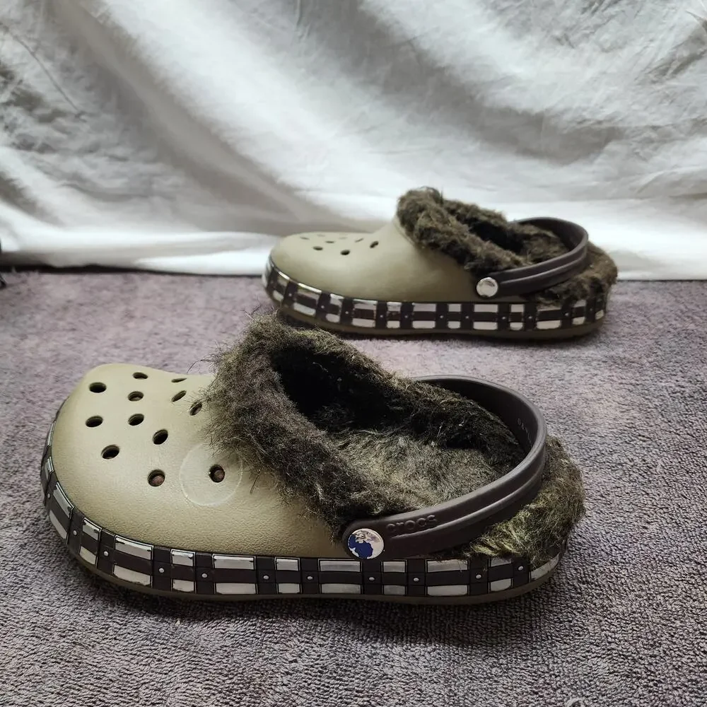 Crocs Star Wars faux fur lined Star Wars Chewbacca Shoes  Sandals